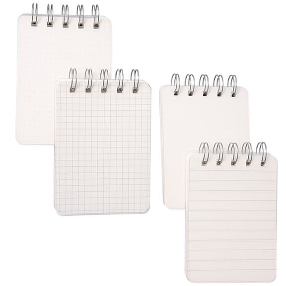 Niceauty 4Pcs Lovely Note Pad Memo Recording Professionals Archiving