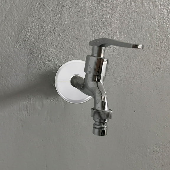 Niceauty 4Pcs Water Pipe Covers ABS Silver For Inground Pool Hole Protection