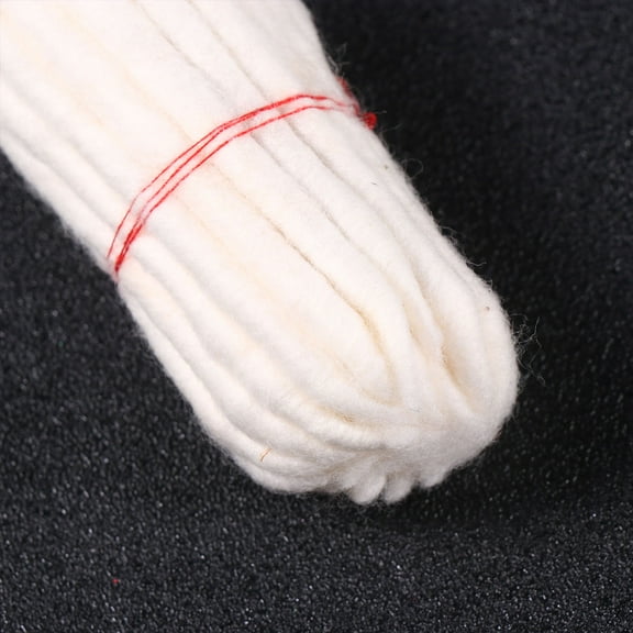 Niceauty Cotton Replacement Wick for Lanterns and Oil Lamps White Durable Material