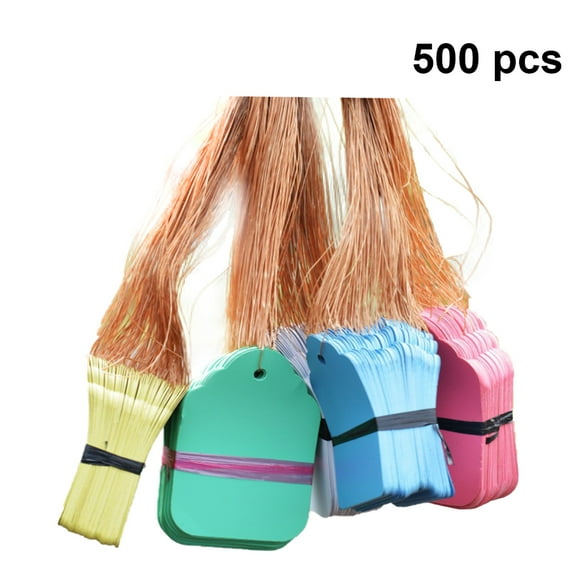 Niceauty 5 Sets Waterproof Tree Marker Tags PVC Assorted Color for Garden Use