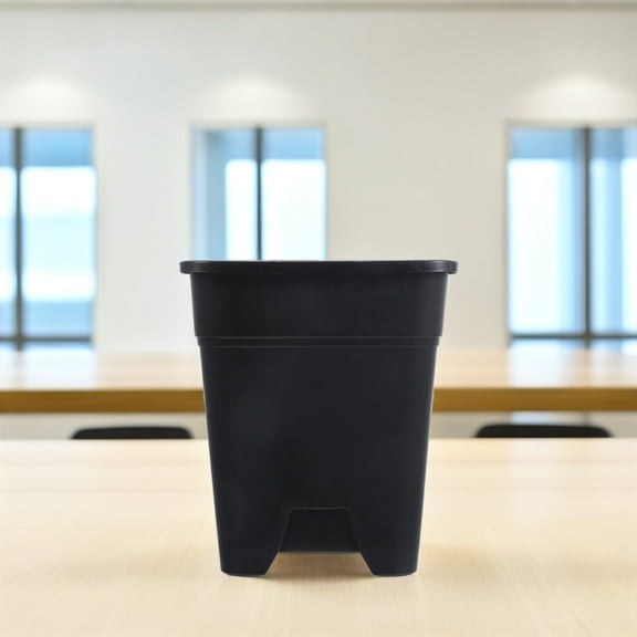 Niceauty Black Plastic Root Control Pots for Home Gardening with Breathable Design 6Pcs