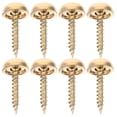 thumbnail image 1 of Niceauty 8pcs Brass Protective Screw Caps for Screws for Homeowners and Craftsmen, 1 of 5