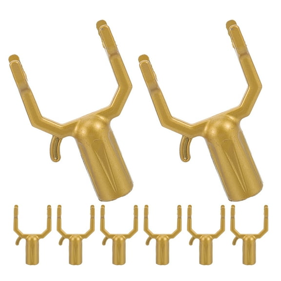 Niceauty 8pcs Metal Tree Supports for Supporting Heavy Branches in Home Decoration Golden