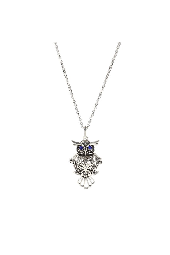 Aromatherapy Oils Diffuser Locket Elegant Hollow Front Shell Copper 1Set