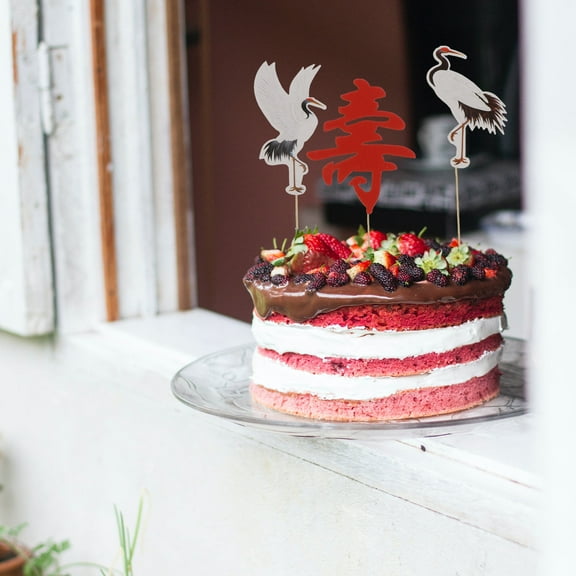 Niceauty Easy to Use Assorted Color Cake Decorations for Birthday Parties