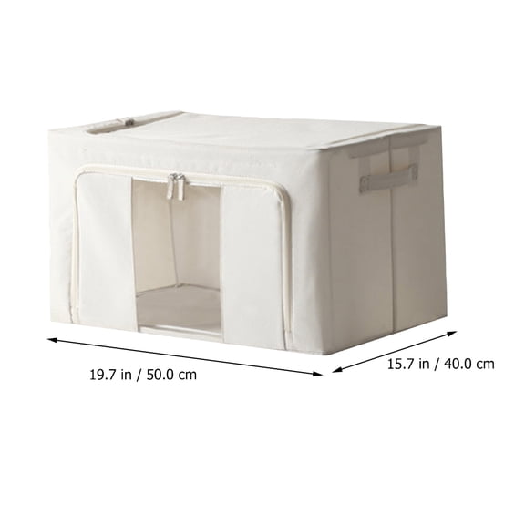 Niceauty Large Capacity Home Quilt Organizer in Yellow with Double Sewing Fabric