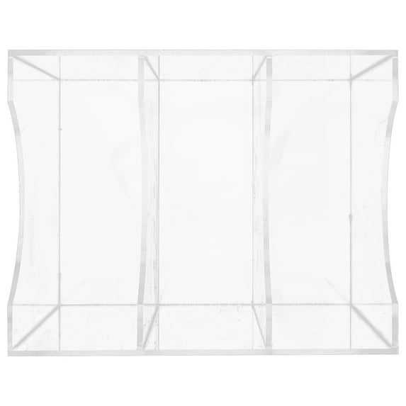 Niceauty Display Cases Belt Holder Organizer Box Acrylic 1Set