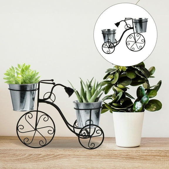 Niceauty Bicycle Planter For Garden 1Pack 14.2X6.3In Home Decoration