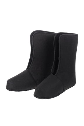 Boot Liners For Cold Weather Winter Insulated Black Oxford Cloth Fleece Lined 1 Pair