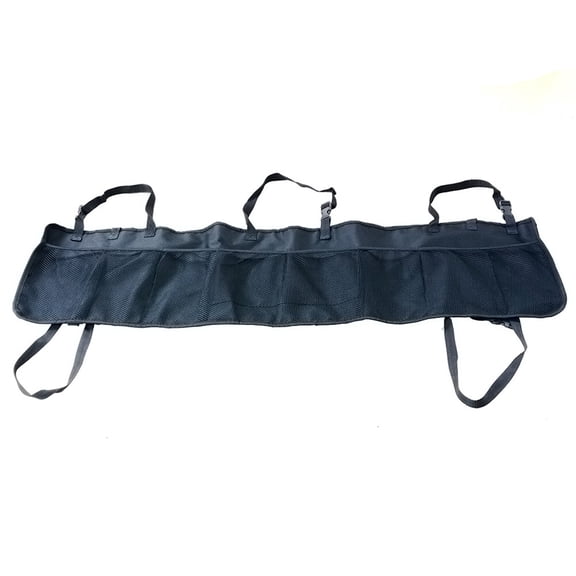 Niceauty Car Trunk Mesh Bag Black - Increase Space, Keep Trunk Clean and Tidy, Easy to Use