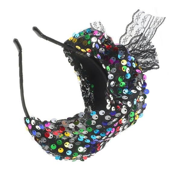 Niceauty Retro Women's Fascinators Cloth Multi Color Headband for Wedding Party Decoration Use Lightweight Elegant 6.5 Inches