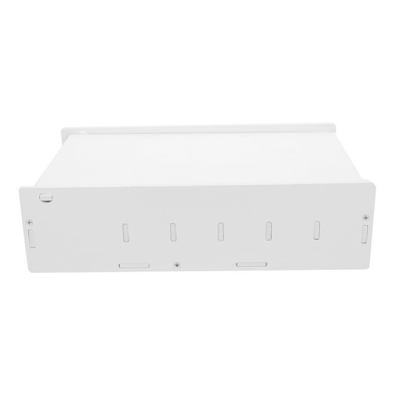 Niceauty White PVC Multifunctional Cash Drawer for Bill Storage and Organization