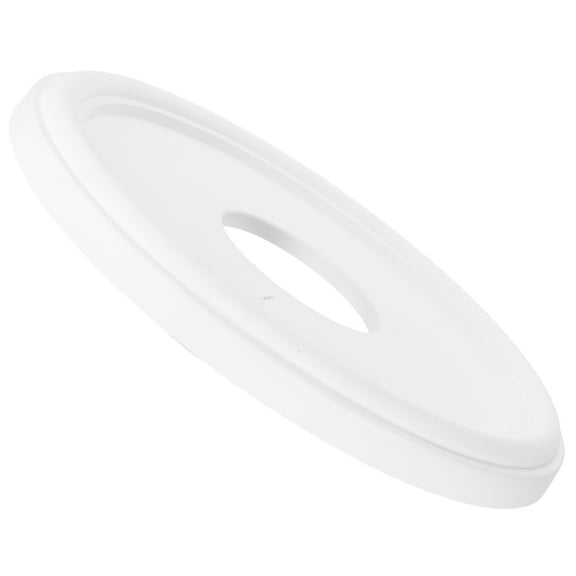 Niceauty White Round Ceiling Medallion Replacement Plate for Fan and Light Fixtures Elegant Home Decor