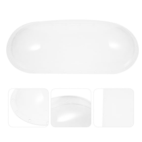 Niceauty Dog Backpack Window Bubble Acrylic Dome Replacement Clear Pet Carrier Accessory