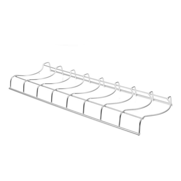 Niceauty Countertop Dish Storage Rack Silver Stainless Steel 1Pack