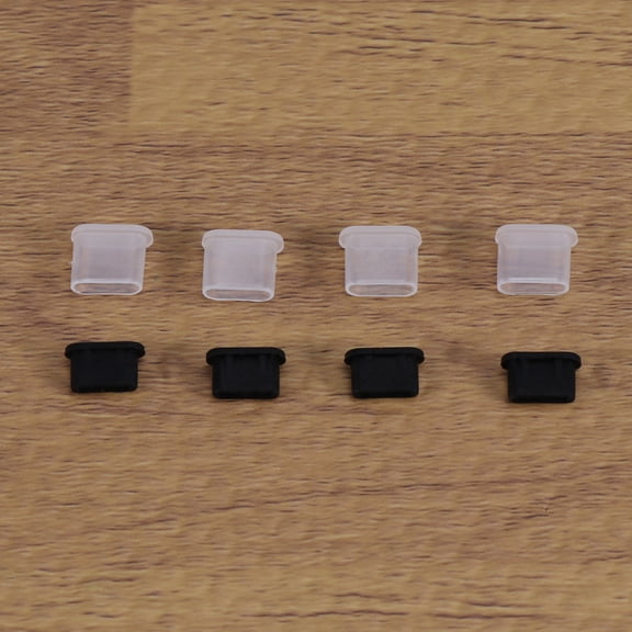 Niceauty 10Pairs USB Type C Plug Covers Assorted Color USB Protector Caps for Male and Female Ports