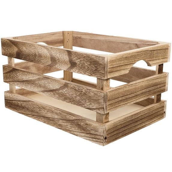 Niceauty Vintage Organizer Box Wooden Organizer Solid Wood 1Pcs for Household Item