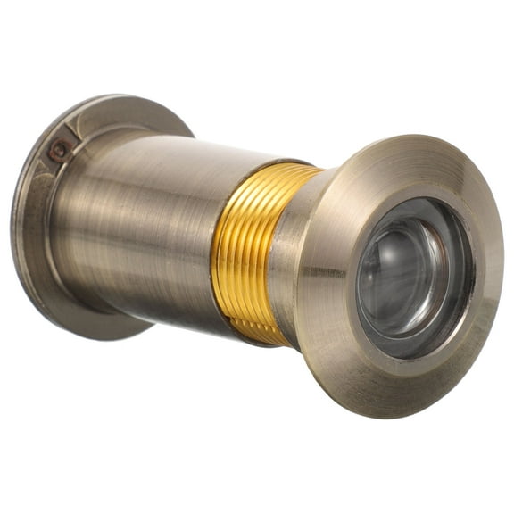 Niceauty Door Hole Viewer Copper Round High-definition Viewing 1Pack for Home Security