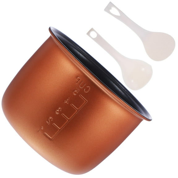 Niceauty Universal Inner Pot Rice Cooker Brown Aluminum 1Pack