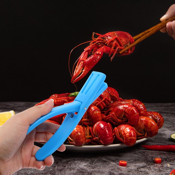 Niceauty Seafood Tool Crawfish Shucker Blue 1Pcs