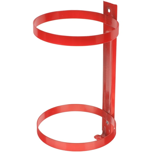 Niceauty Mounting Bracket for Fire Extinguisher Hanger Red 1Pack