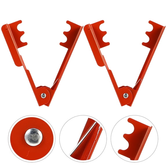 Niceauty Flower Supplies 2Pcs Iron Plier and Leaf Stripper for Florist Tools Rosy Removal