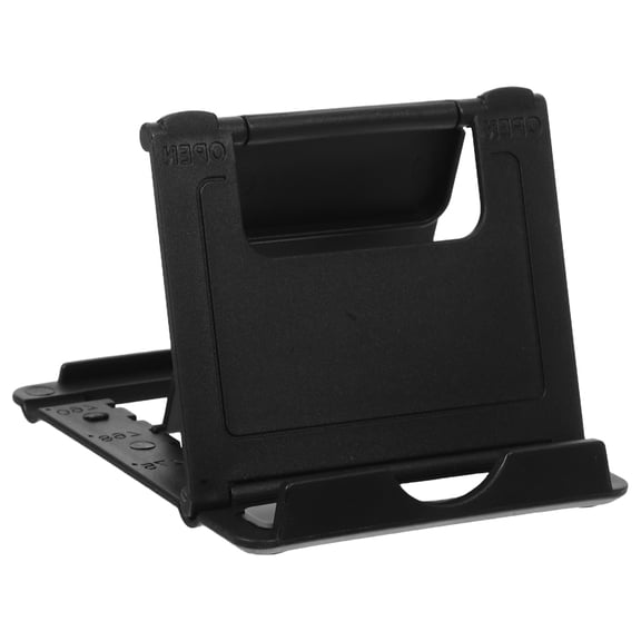 Niceauty Universal Phone Holder Foldable Stand in Black Durable ABS Material