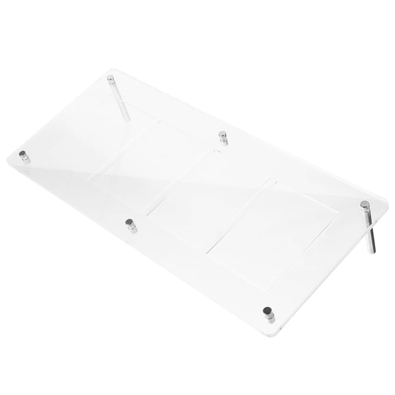 Niceauty Transparent Baseball Card Display Rack with Sturdy Smooth Material for Home Use