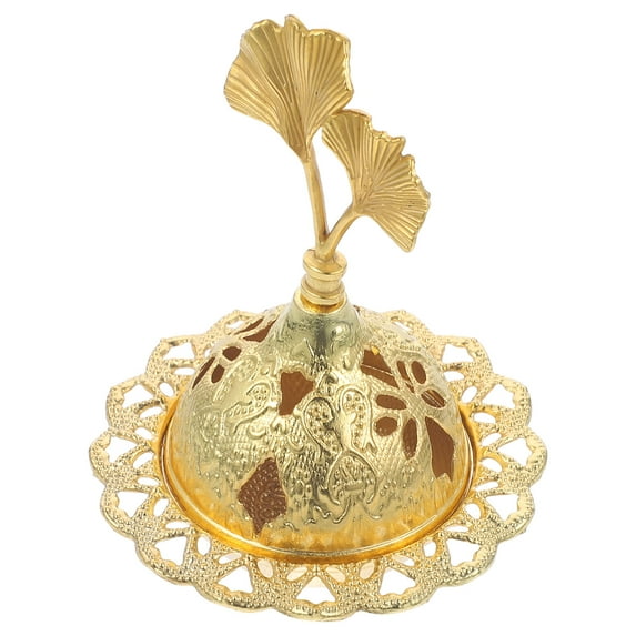 Niceauty Portability Incenses Burners Incense Burner Golden Zinc Alloy 1Pcs Christmas Accessory