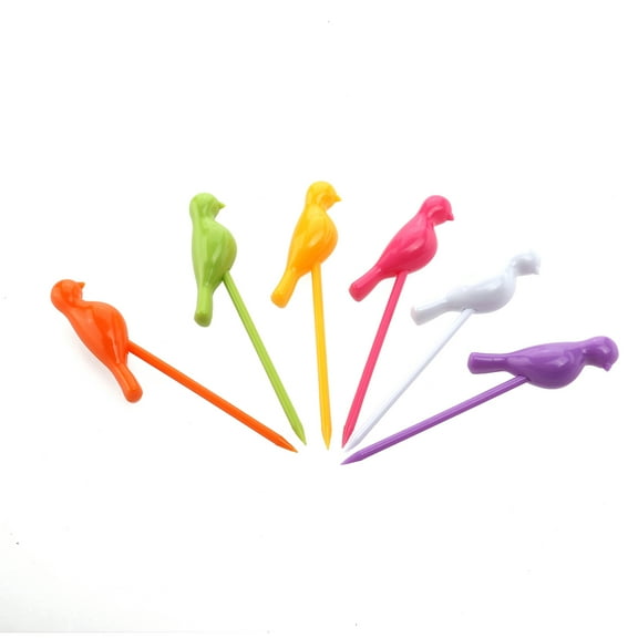 Niceauty Cute Fruit Forks Plastic Set
