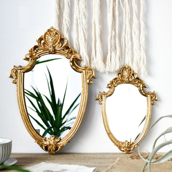 Niceauty Hanging Mirror Vintage Glass 1Pcs for Bedroom Decoration