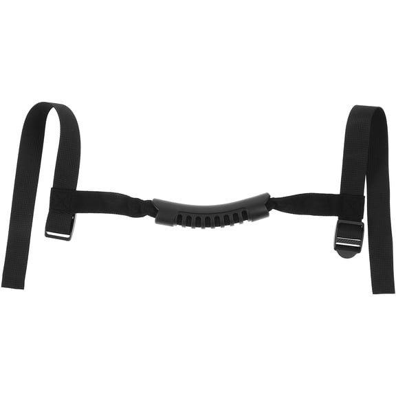 Niceauty Black Vehicle Grab Handles for Car Use with Enhanced Grip and Convenient Access, Universal Fit, Oxford Cloth and ABS Material