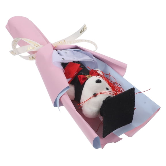 Niceauty Graduation Bears Plastic Wall Hanging Decoration Multi 1Pcs