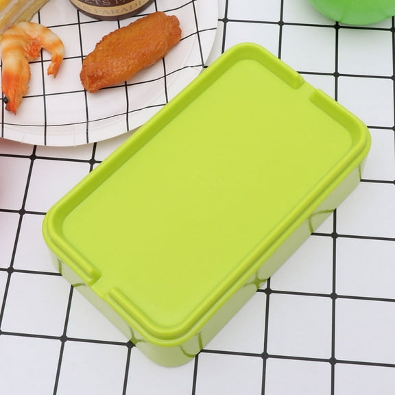 Niceauty  Mine Green Plastic Plate Break-Resistant for Kitchen Use