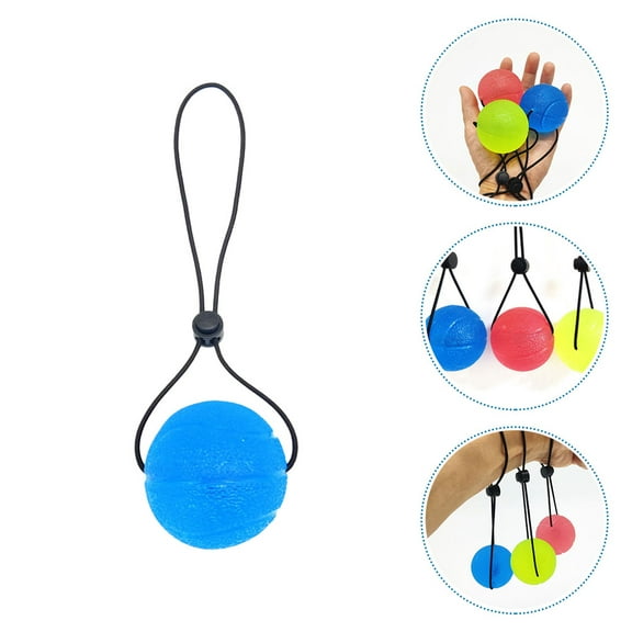 Niceauty Grip Strengthener Men Finger Exercise Grip Ball Medical-grade Rubber 1Pcs