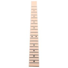 Niceauty Electric Guitar Neck Wood Guitar Neck Replacement Fingerboard Beige Sturdy and Reliable