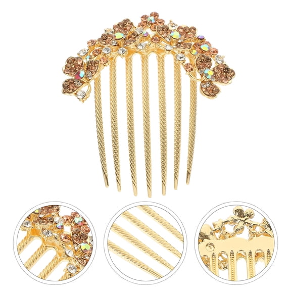 Niceauty Hair Jewelry Hairpin Comb Convenient to Use for Women 1Set