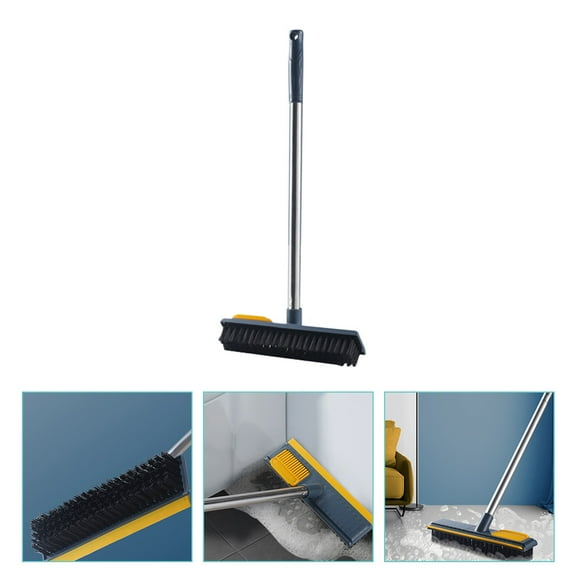 Niceauty Hardwood Floor Broom ABS Yellow For Household Chores In Cleaning 1Pcs