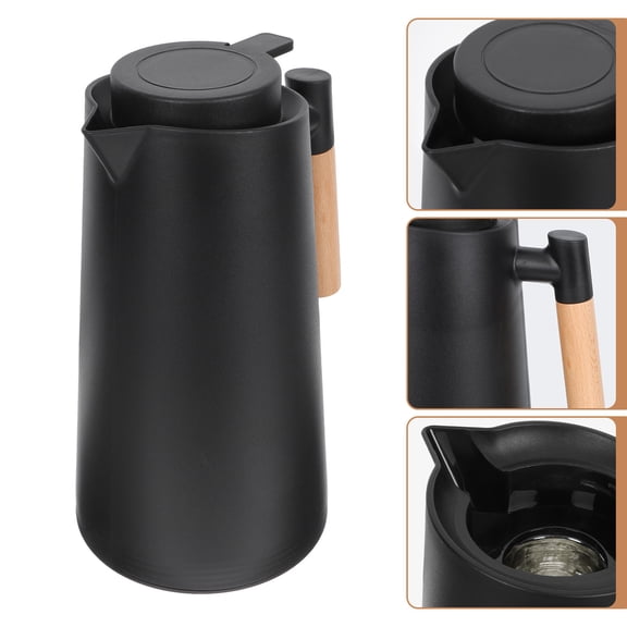 Niceauty Insulated Kettle for Home Use with Portable Handle and Glass Liner