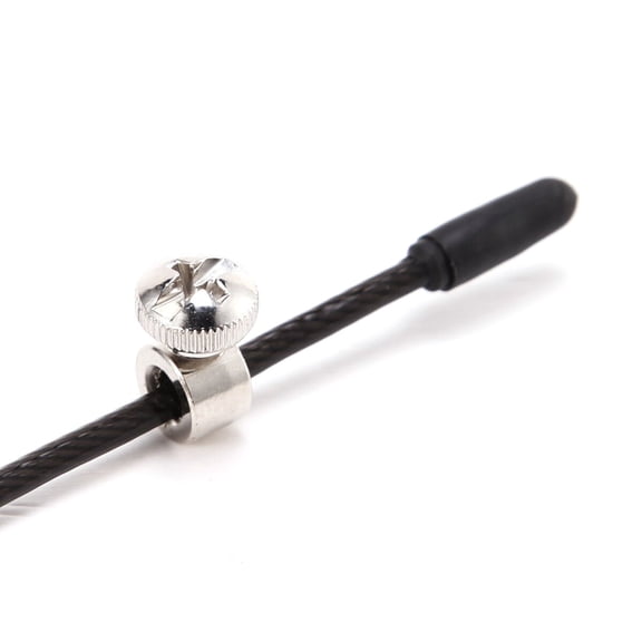 Niceauty Jump Rope Black 1Pack 3Meters Jumprope for Fitness