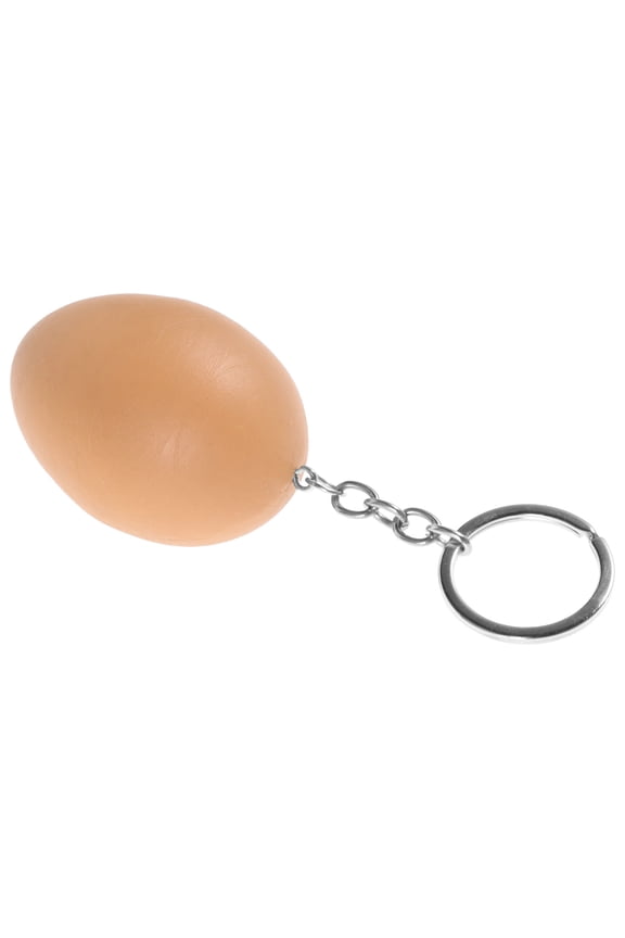 Egg Keychain Decor PVC 1Set
