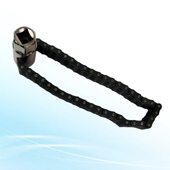 Niceauty Oil Filter Wrench for Automotive Black Steel 1Pack