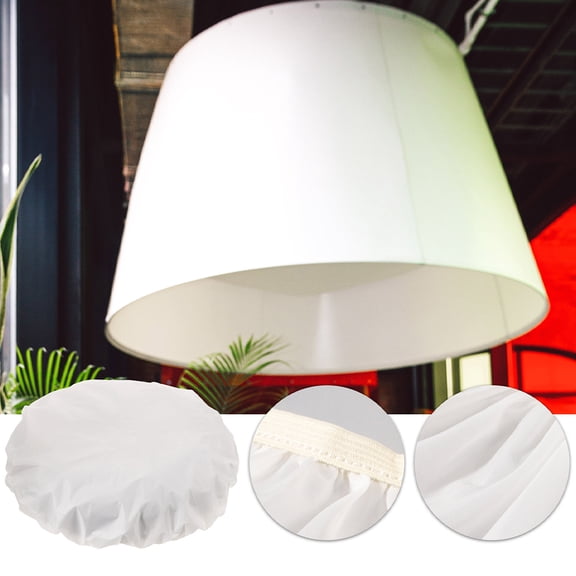 Niceauty White Lamp Shade Diffuser for Table and Pendant Lamps Easy to Shading Tool