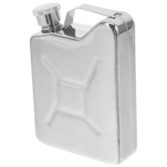 Niceauty Stainless Steel Wine Flask Portable Leak Proof Liquor Bottle for Outdoor Camping