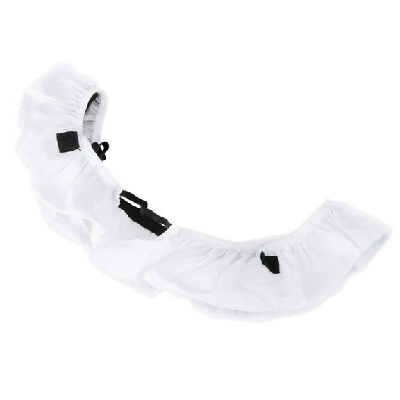 Niceauty Foldable White Nylon Flash Diffuser for Photography Soft Light and Shadow Control