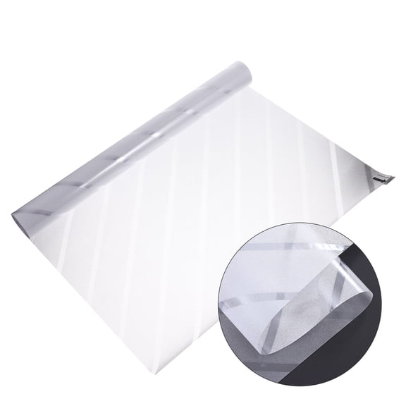 Niceauty Opaque Window Film Decorative Diagonal Pattern 1 Roll