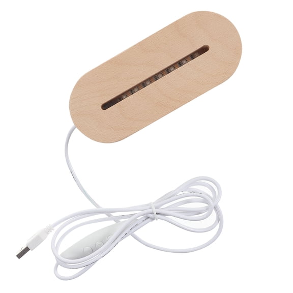 Niceauty Lighted Display Stand Light Display Base Stylish for Wedding 1Set