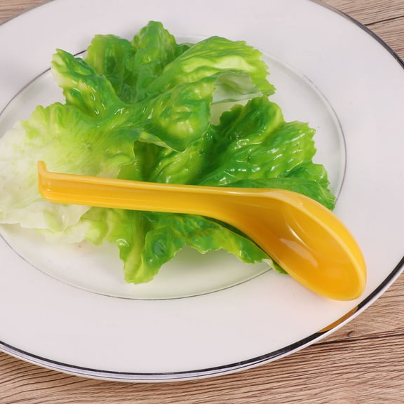 Niceauty Compact Plastic Hook Spoons for Kitchen and Outdoor Activities 12Pcs