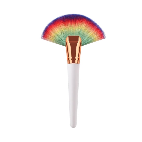 Niceauty Makeup Brush Tool Wood Handle Nylon Bristles Cosmetics Powder Blush Brush 1Pack