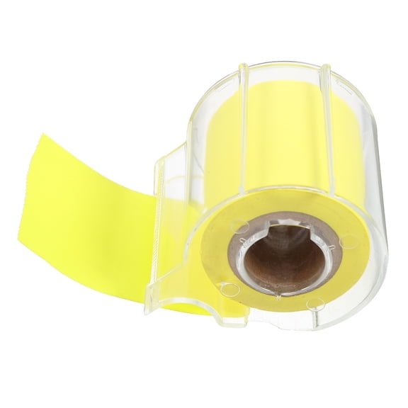 Niceauty Compact Yellow Multi-Function Memo Note Roll Adhesive Sticker for Reminder Notes
